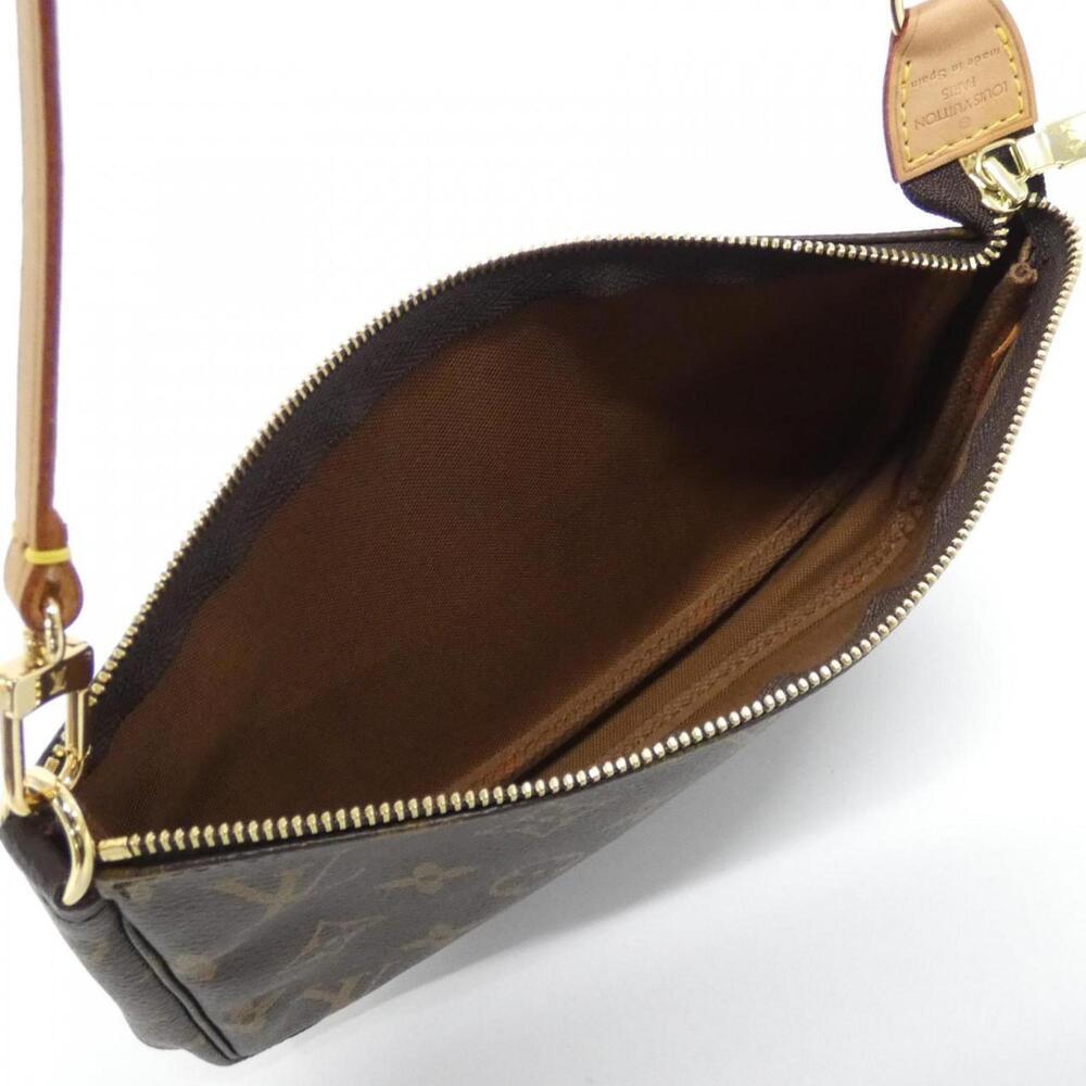 LOUIS VUITTON Authentic Brown Monogram Pochette Pouch - Picture 4 of 5